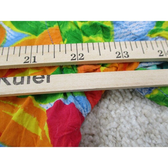 Jams World Shirt Adult Small Multicolor Floral Print Hawaiian Button Up Mens - Picture 8 of 10